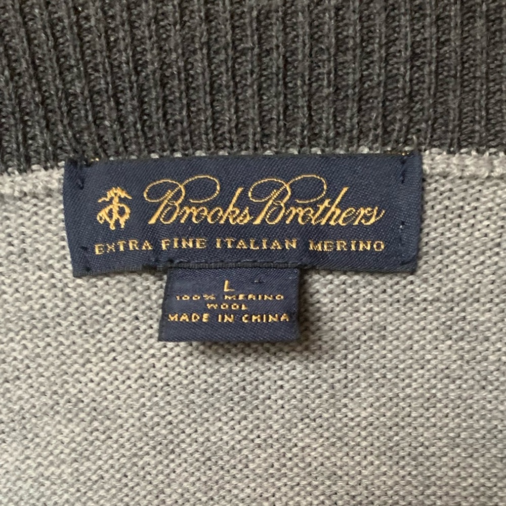 Brooks brothers half zip sweater - Picture 5 of 5